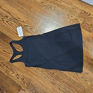 NWT black Athleta tank dress size small
